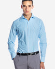 Camicia riga larga 100% cotone