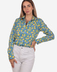 CAMICIA A FANTASIA FACILE STIRO POSITANO DONNA