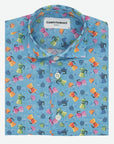 CAMICIA A FANTASIA FACILE STIRO MOKA BAMBINO