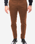 PANTALONE IN RASO DI COTONE CALDO