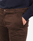 PANTALONE IN RASO DI COTONE CALDO