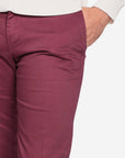 PANTALONE IN RASO DI COTONE CALDO