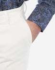 PANTALONE IN RASO DI COTONE CALDO