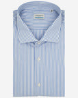 CAMICIA TAGLIA CALIBRATA 100% COTONE RIGA LARGA
