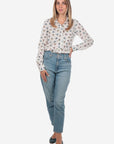 CAMICIA A FANTASIA FACILE STIRO VESPETTA DONNA