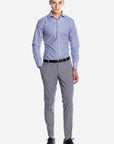 CAMICIA 100% COTONE RIGA EXTRA LARGA