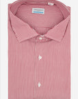 CAMICIA TAGLIA CALIBRATA 100% COTONE RIGA MEDIA