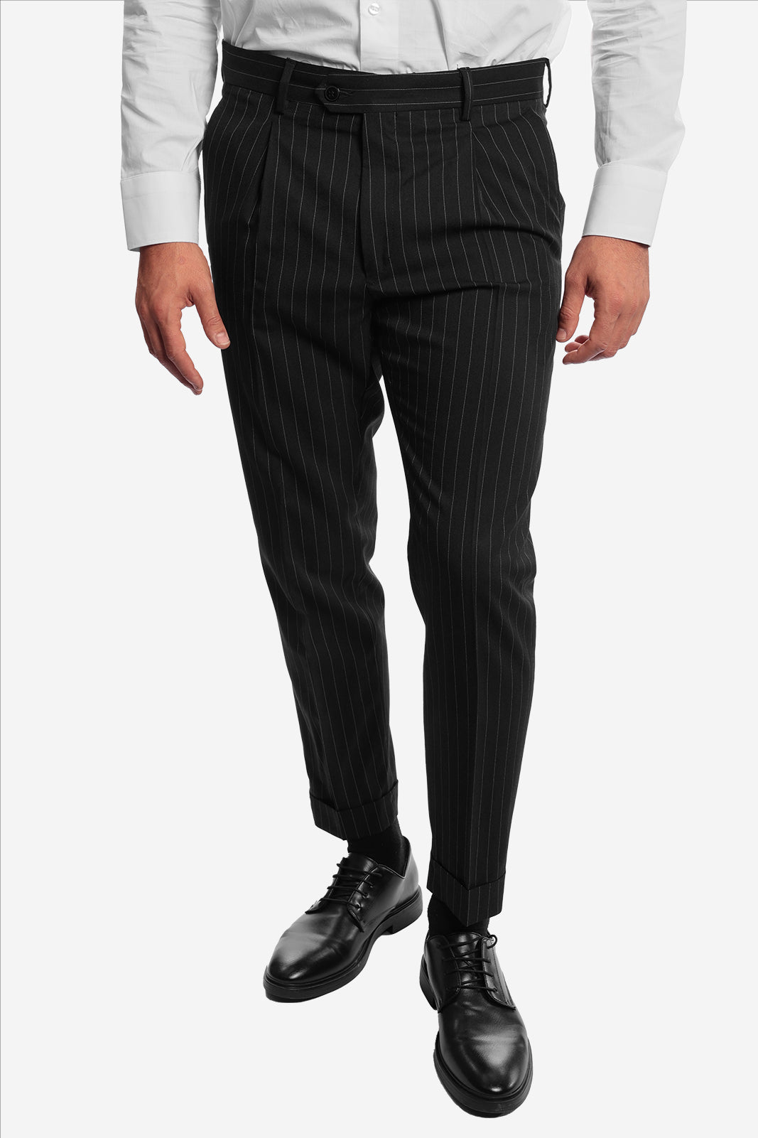 PANTALONE CLASSICO GESSATO