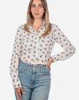 CAMICIA A FANTASIA FACILE STIRO VESPETTA DONNA