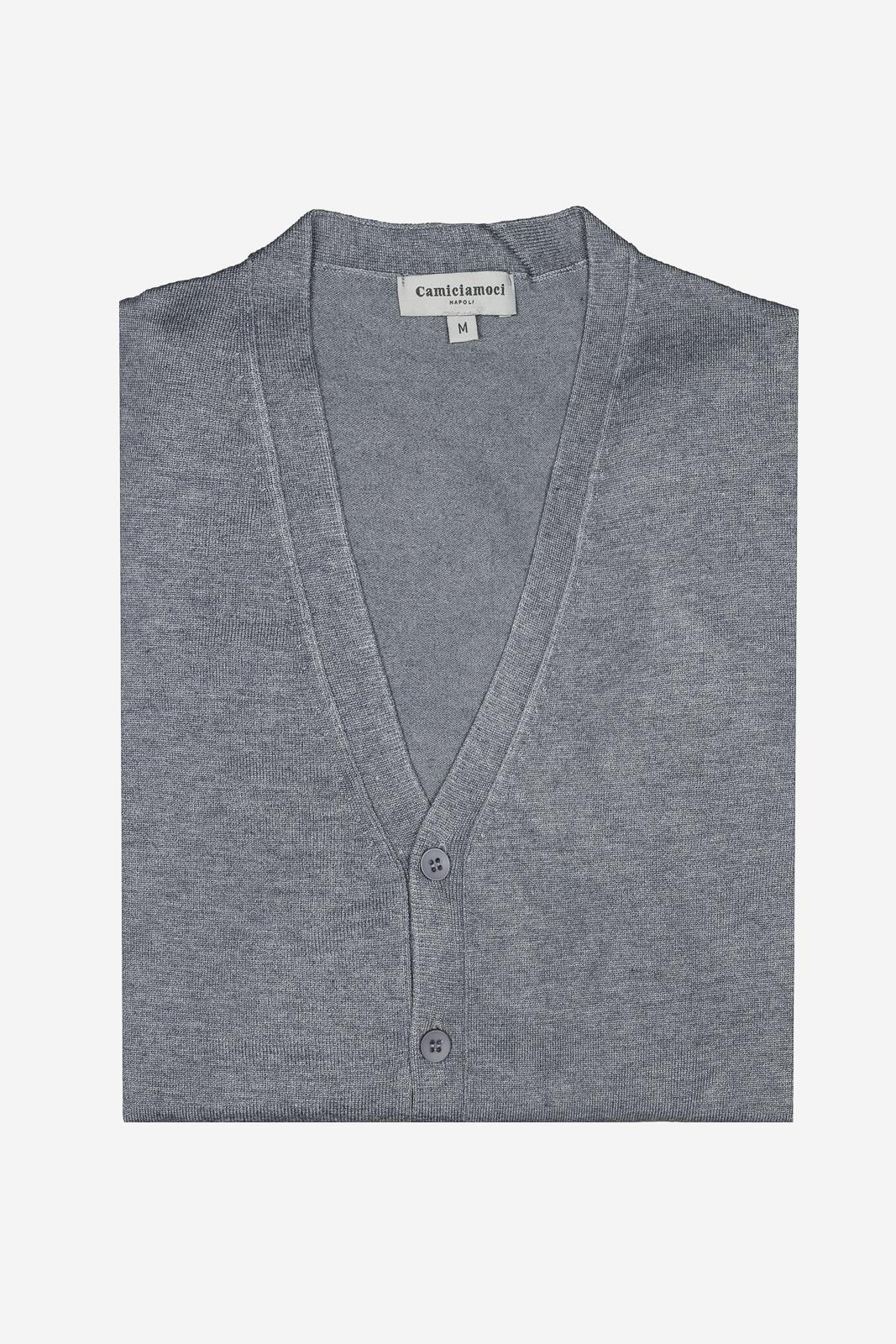 Cardigan in viscosa