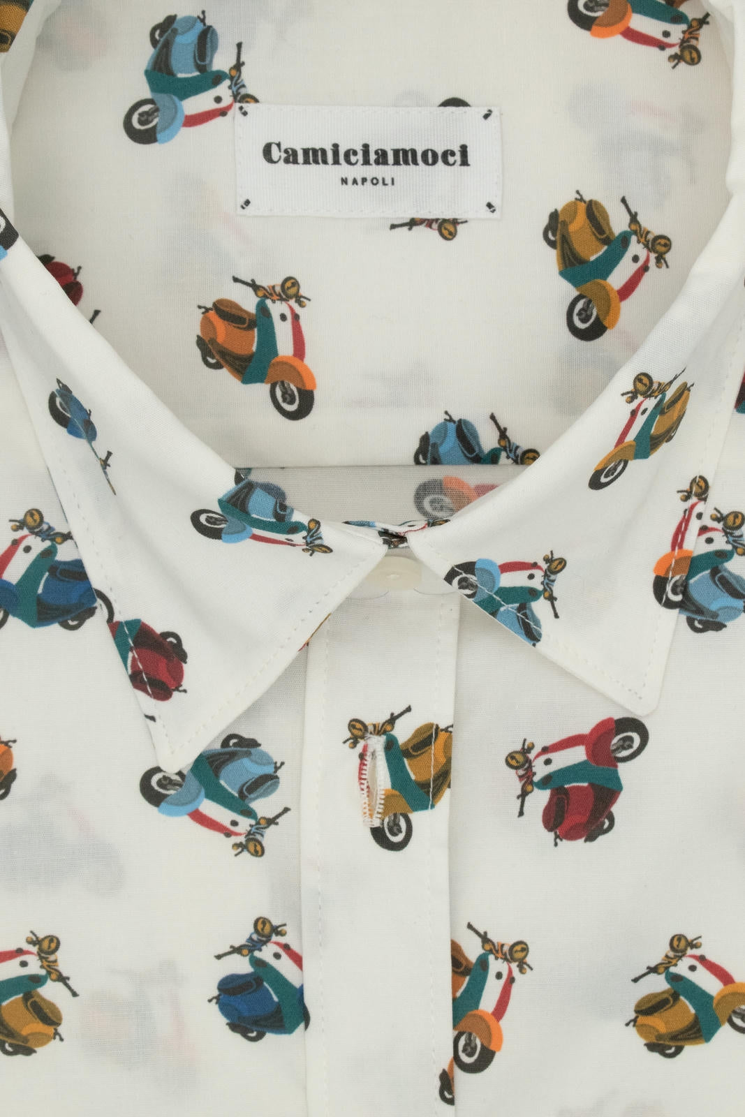 CAMICIA A FANTASIA FACILE STIRO VESPETTA DONNA