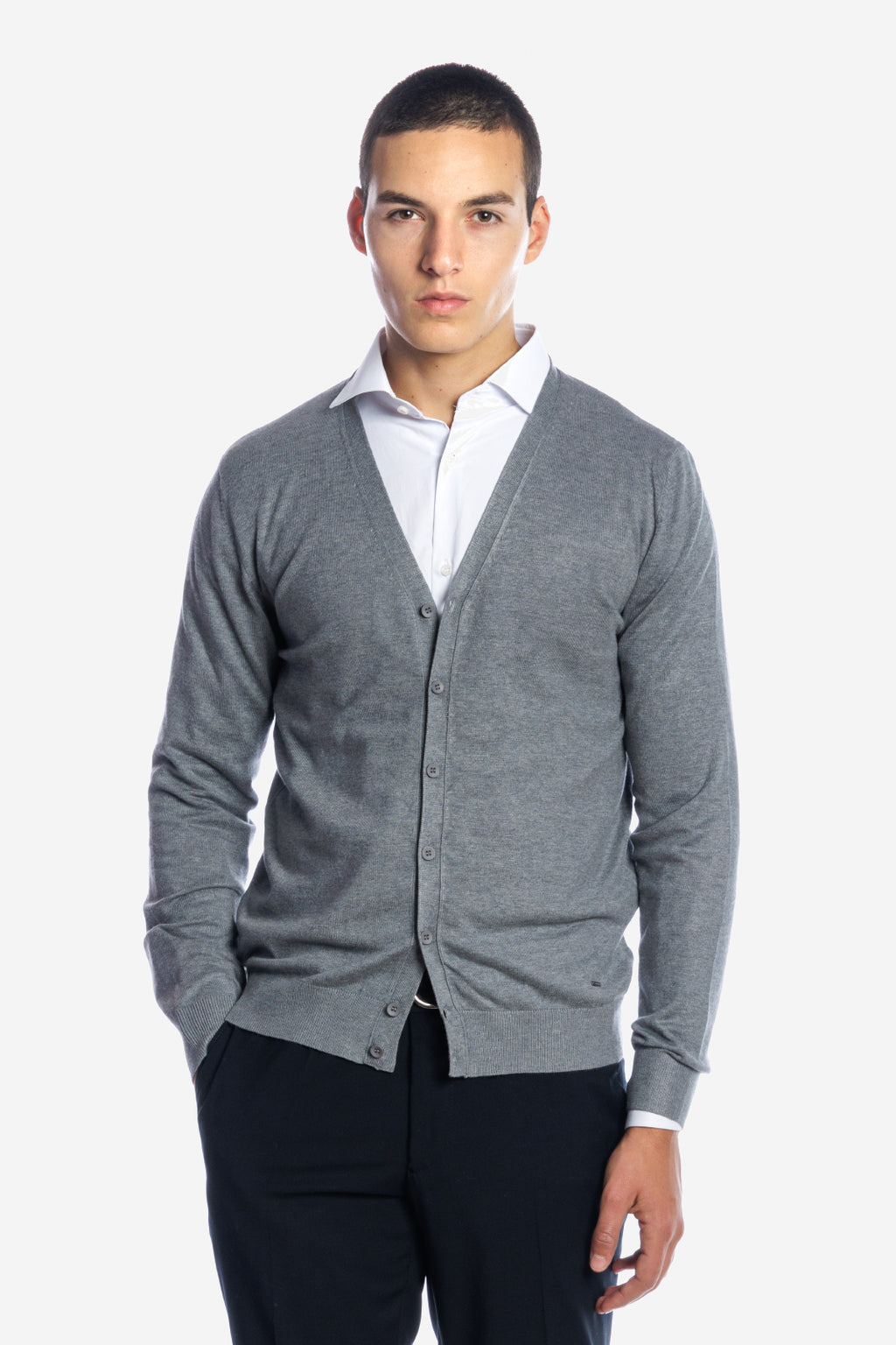 Cardigan in viscosa