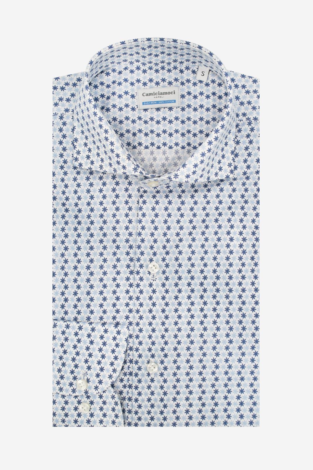 CAMICIA A FANTASIA FIORE 3