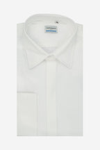 Camicia con polso gemelli 100% cotone