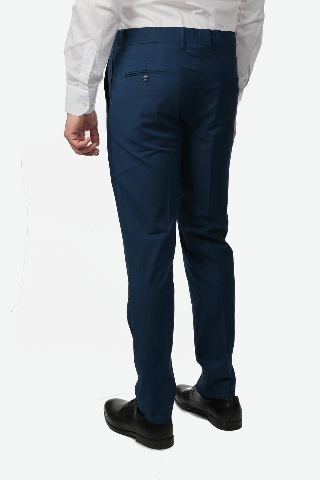 Pantalone classico da abito fresco