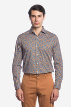 Camicia Fantasia Circle Print