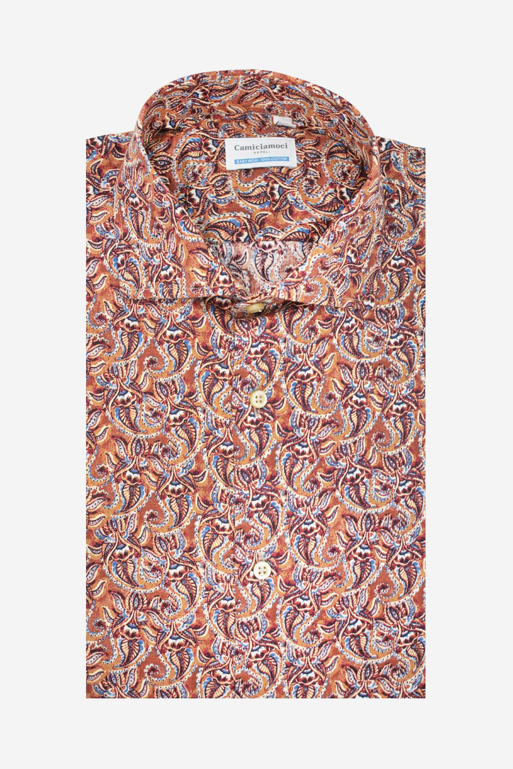 CAMICIA A FANTASIA FOGLIA