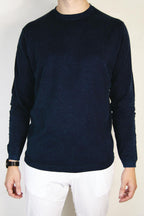 Girocollo manica lunga 100% cotone