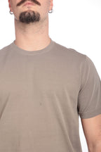 Maglia girocollo tinta unita