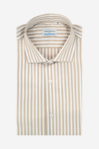 Camicia in riga extra larga 100% cotone