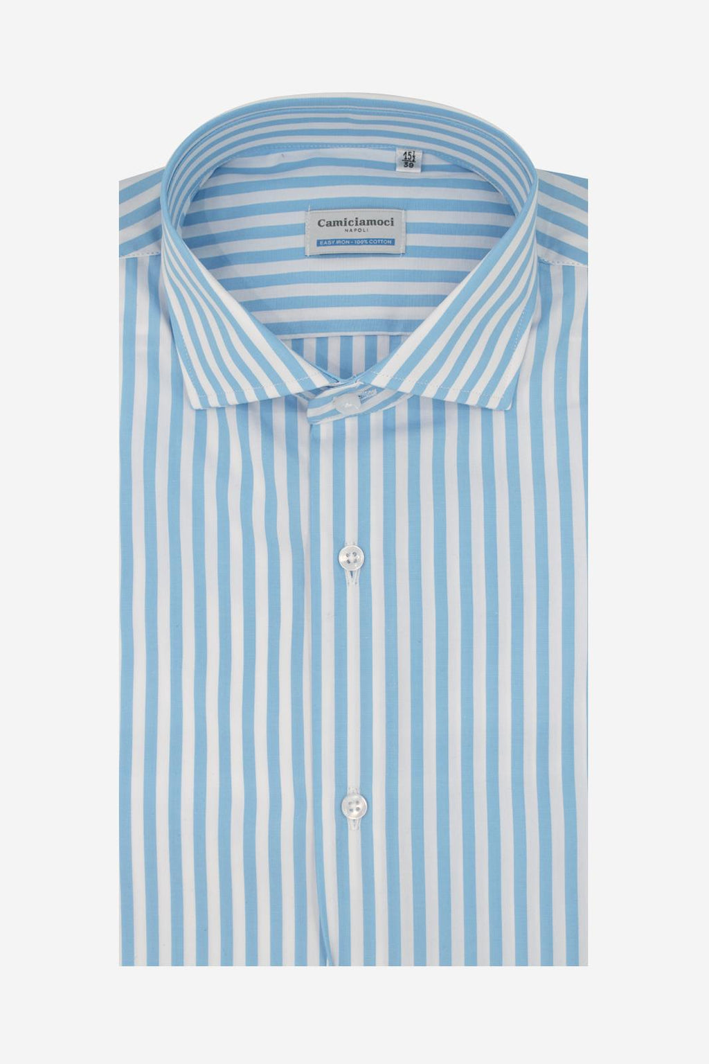 Camicia in riga extra larga 100% cotone