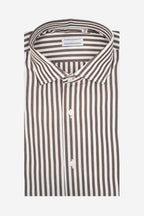 Camicia in riga extra larga 100% cotone