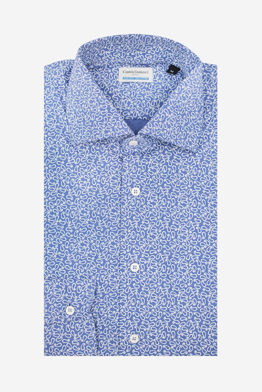 CAMICIA A FANTASIA CACHEMIRE