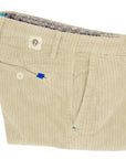 Pantalone in velluto costina doppia