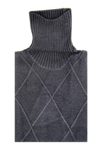collo alto in misto lana