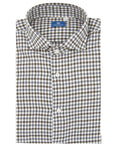 Camicia a quadri in flanella 100% cotone