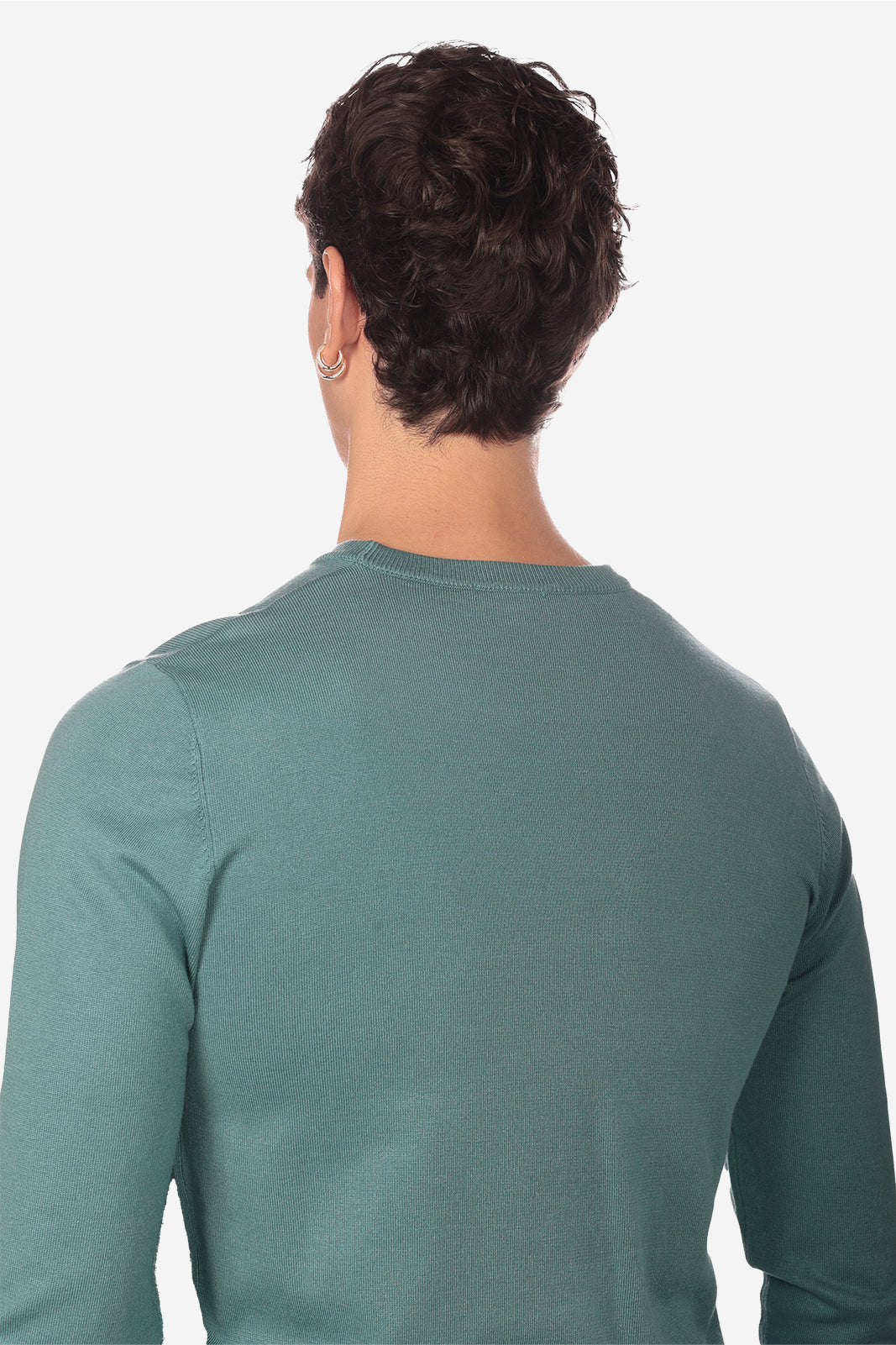 Maglia girocollo in viscosa