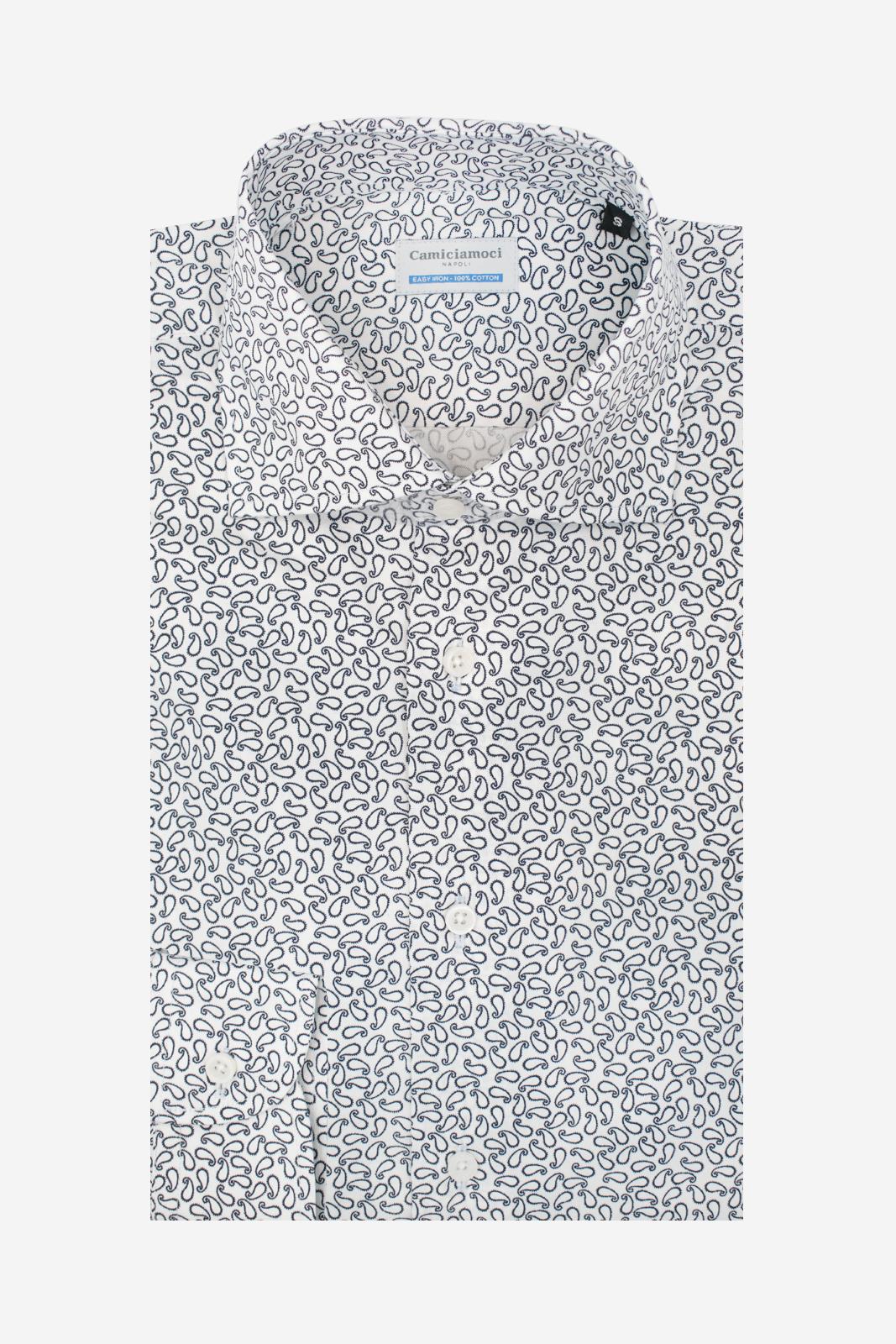 CAMICIA A FANTASIA CACHEMIRE