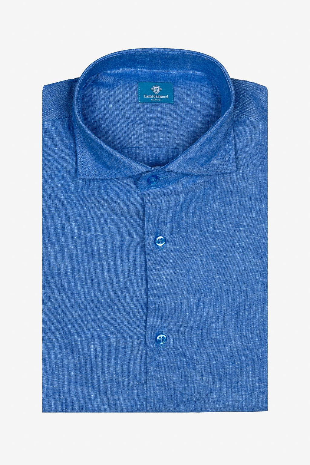 Camicia 100% lino in tinta unita di Sorrento