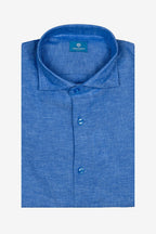 Camicia 100% lino in tinta unita di Sorrento
