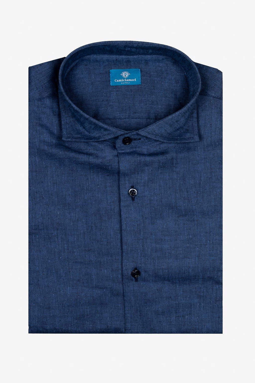 Camicia 100% lino in tinta unita di Sorrento