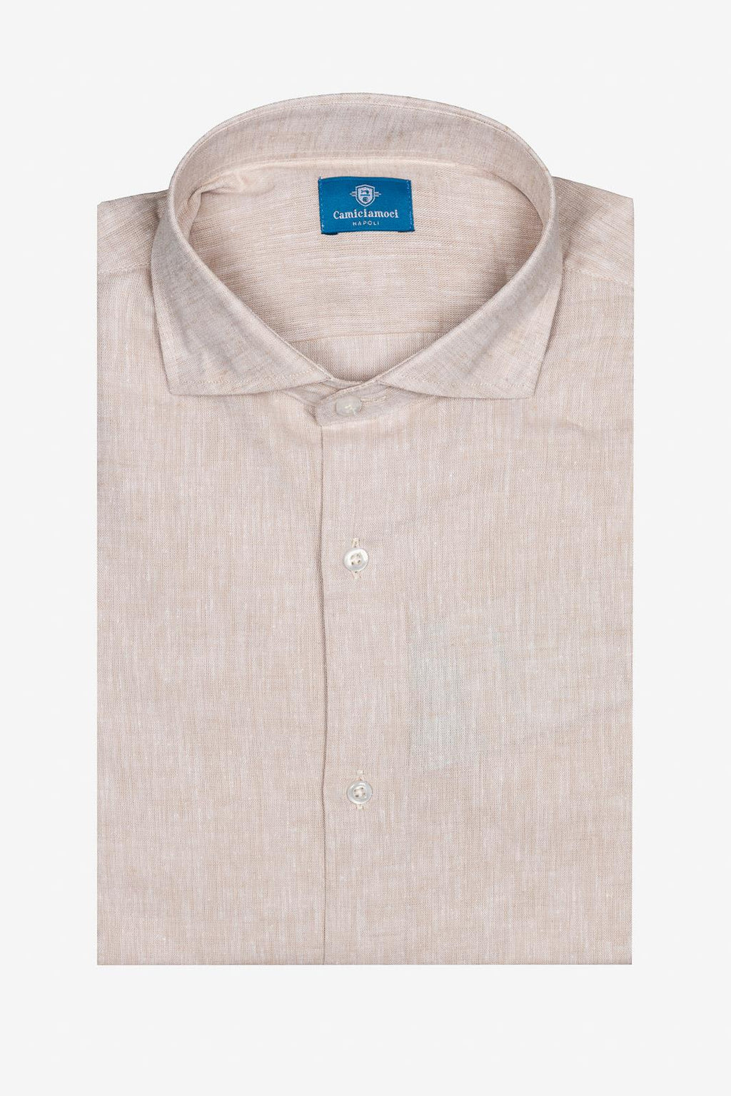 Camicia 100% lino in tinta unita di Sorrento