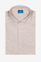 Camicia 100% lino in tinta unita di Sorrento