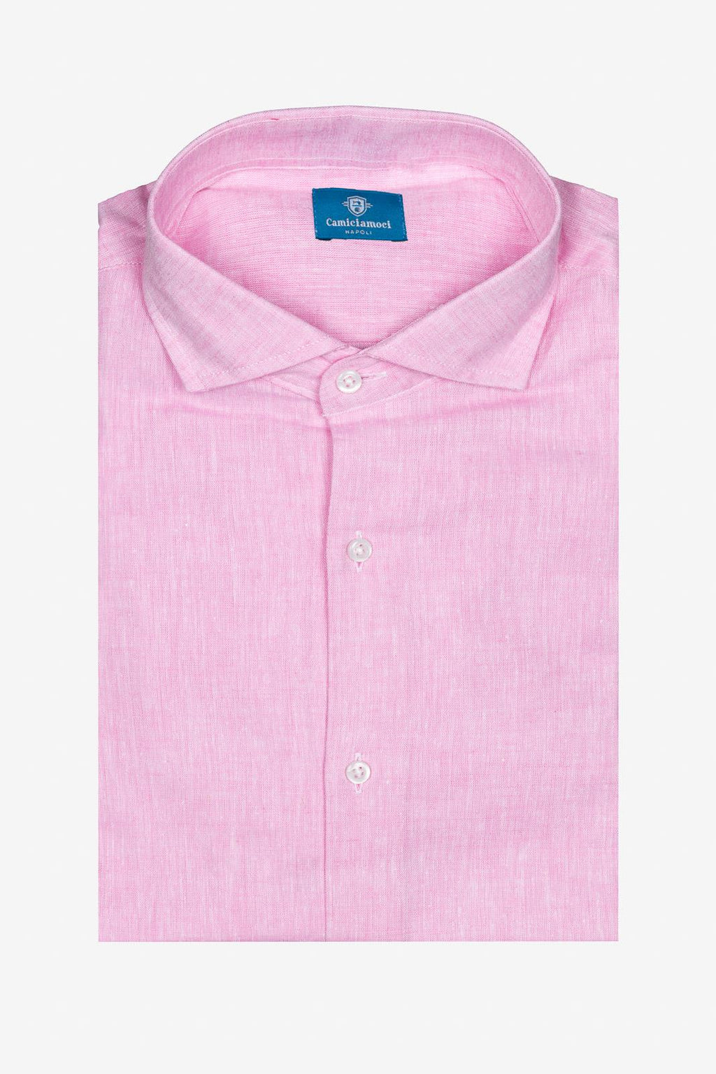 Camicia 100% lino in tinta unita di Sorrento