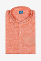 Camicia 100% lino in tinta unita di Sorrento