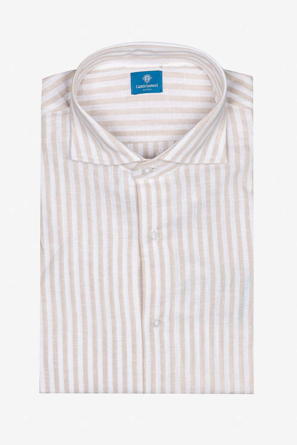 Camicia 100%lino riga media