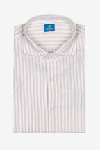 Camicia 100%lino riga media