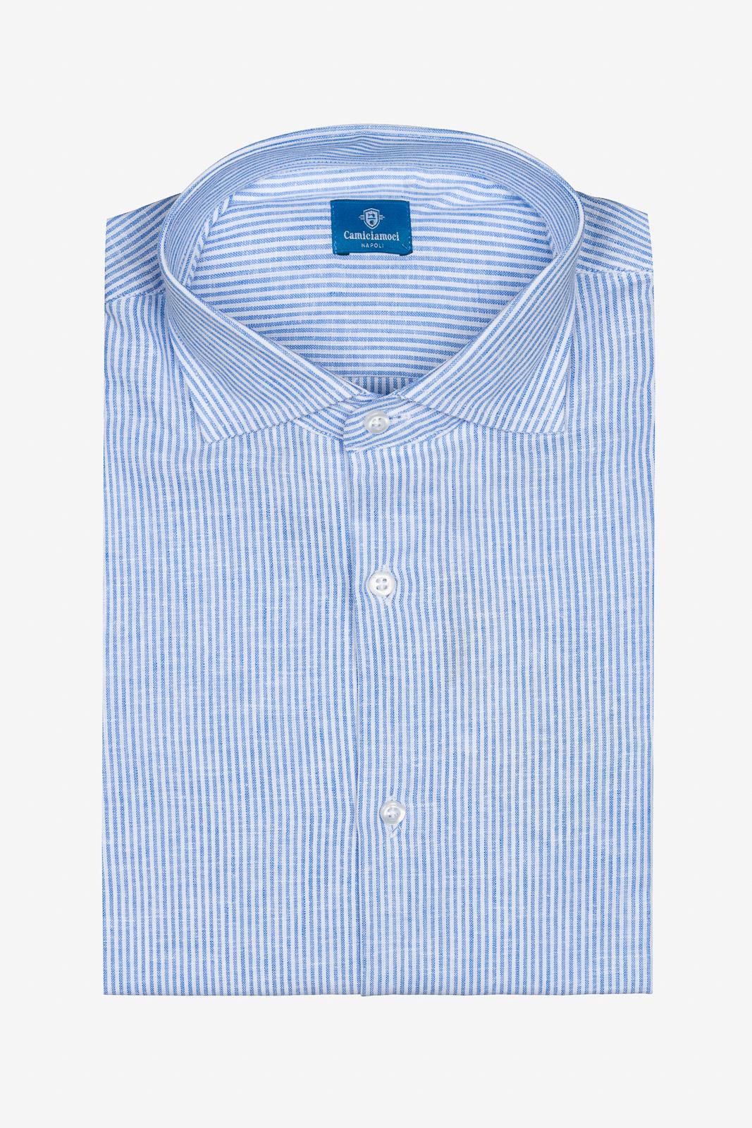 CAMICIA 100% LINO MILLERIGHE