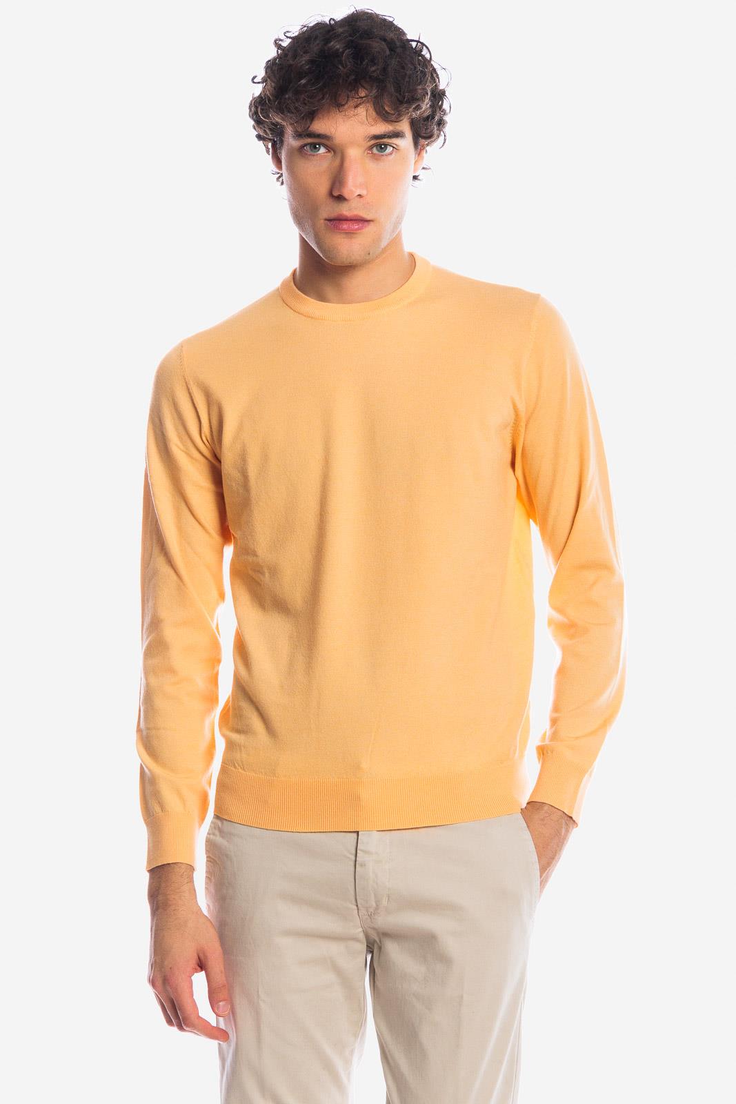 Maglia girocollo in viscosa