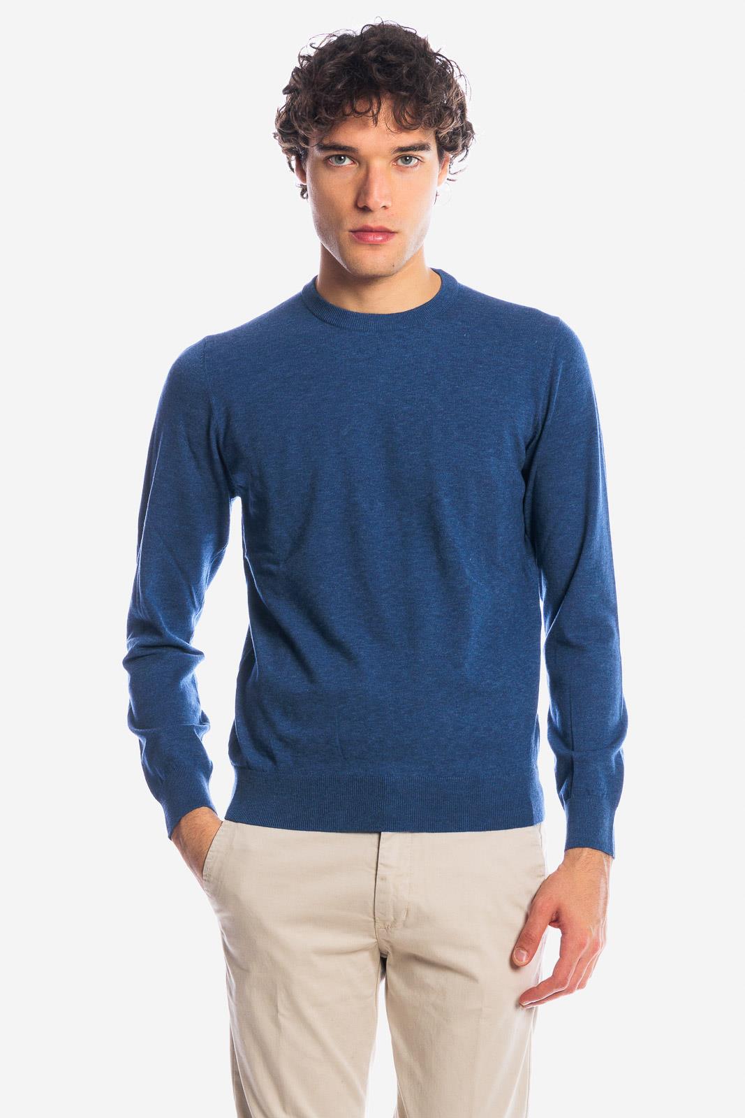 Maglia girocollo in viscosa