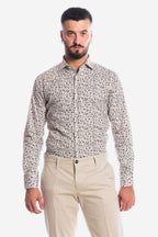 CAMICIA FANTASIA FOGLIE-F41