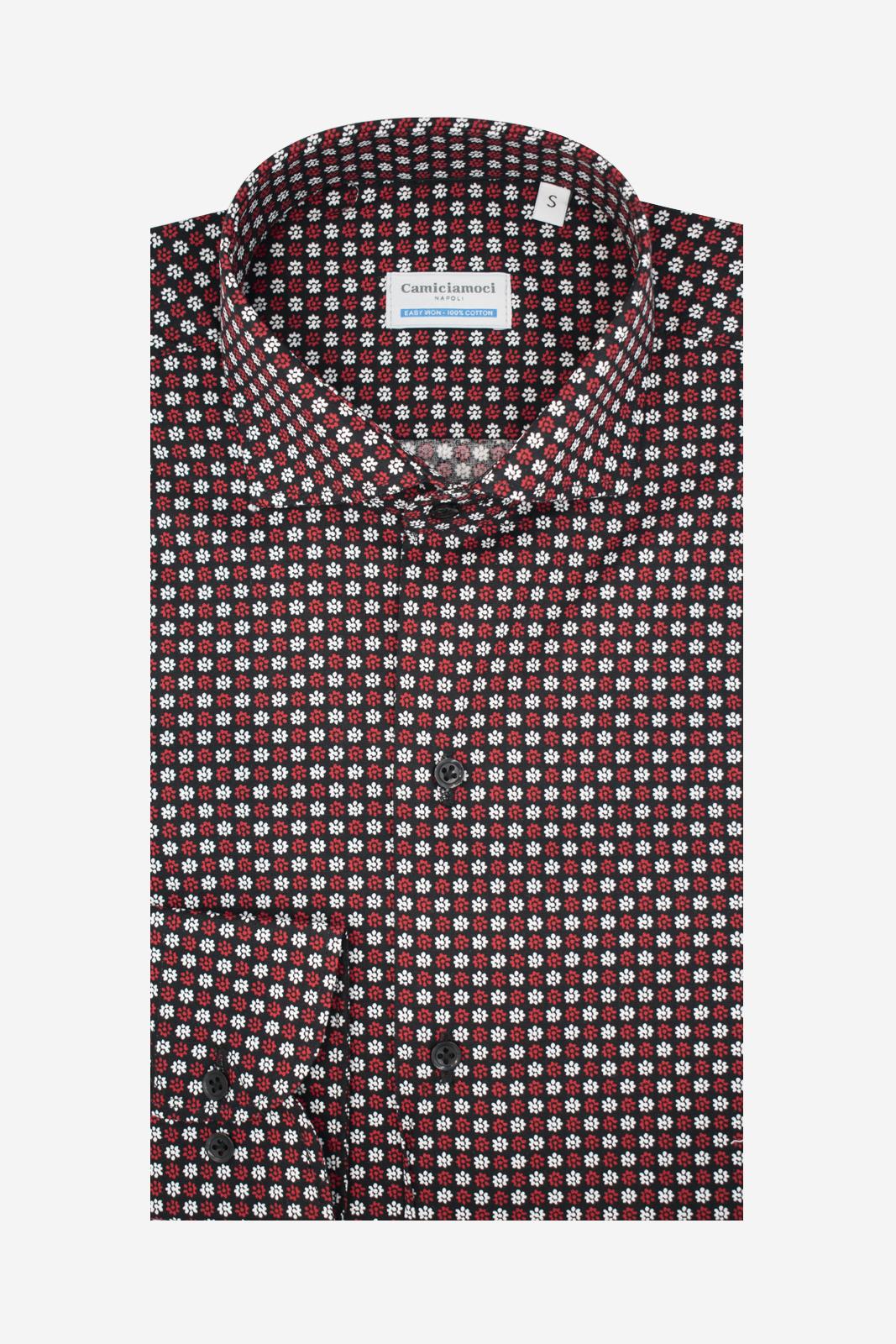 Camicia a fantasia fiore 2