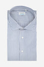 SIZE CALIBRATED SHIRT 100% COTTON WIDE STRIPE