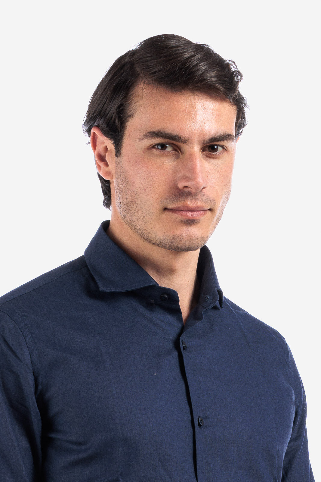 Camicia 100% lino in tinta unita di Sorrento
