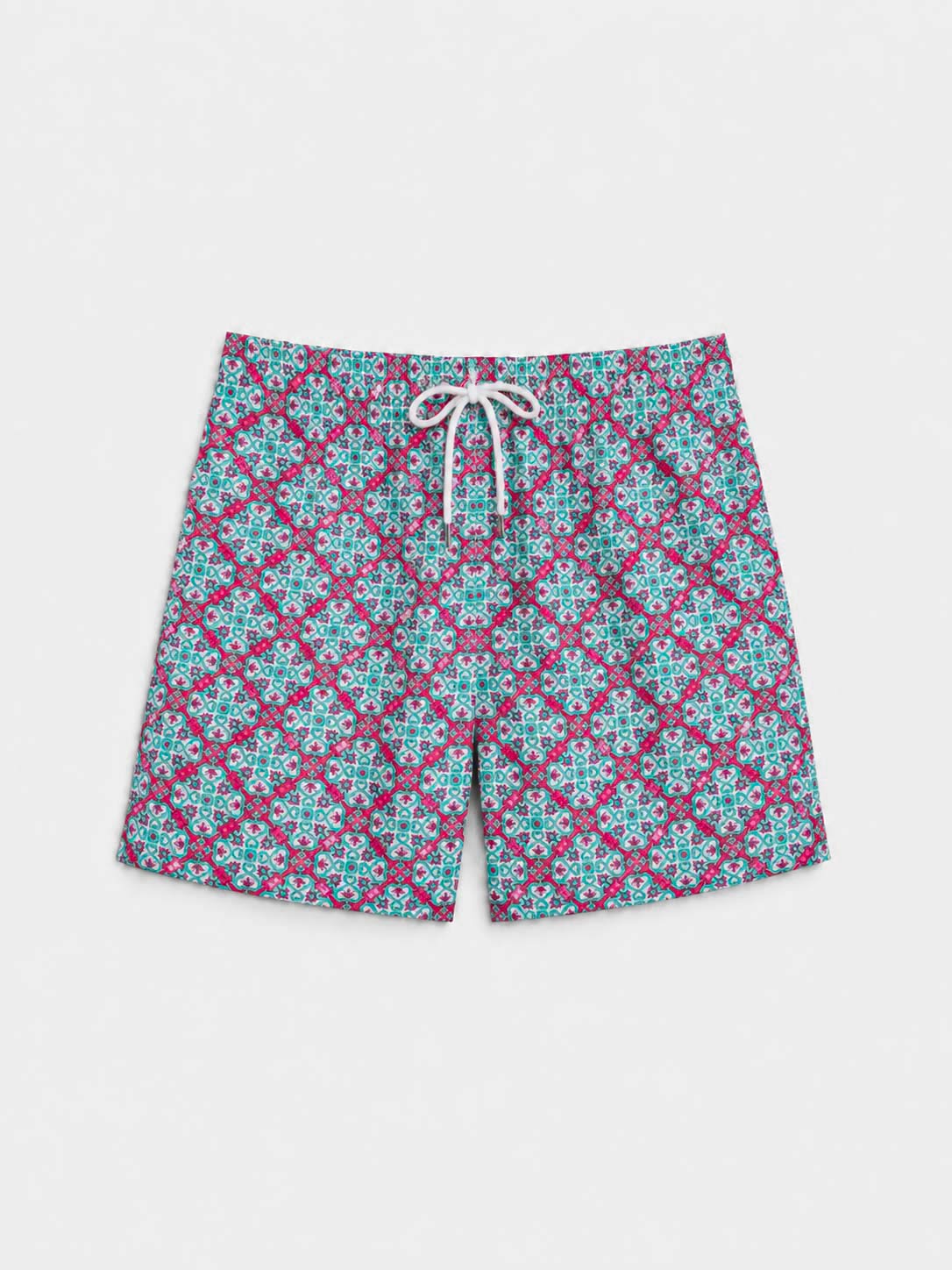 Uomo a Pantaloncino Fantasia Maiolica