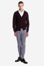 Cardigan in viscosa